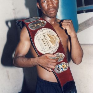 Patrick Qucka SA Bantamweight Champion 1995 - African Ring