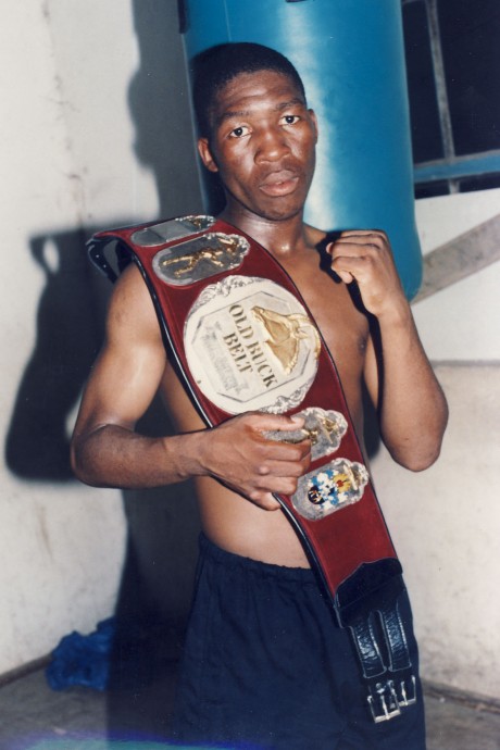 Patrick Qucka SA Bantamweight Champion 1995