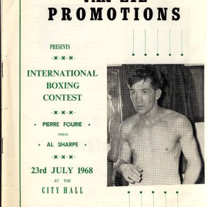 Pierre Fourie vs Al Sharpe - African Ring