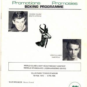 Pierre Fourie vs Don Fullmer - African Ring