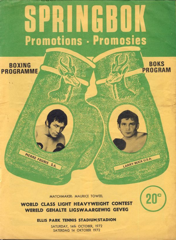 Pierre Fourie vs Larry Buck - African Ring