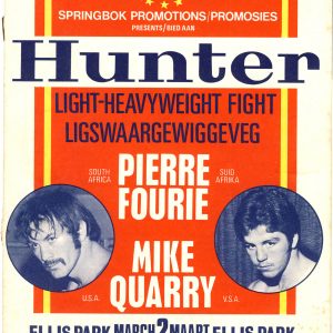 Pierre Fourie vs Mike Quarry - African Ring