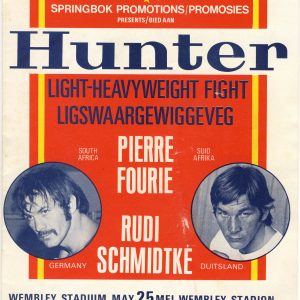 Pierre Fourie vs Rudi Schmidtke - African Ring