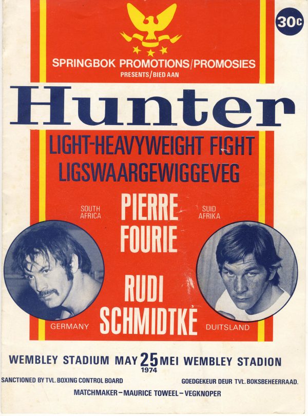 Pierre Fourie vs Rudi Schmidtke - African Ring