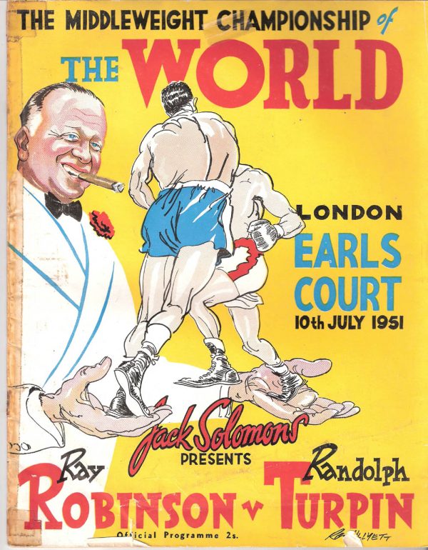 Ray Robinson vs Randy Turpin - African Ring