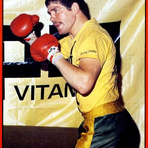 Sakkie Horn Light Heavyweight Champion 1986 - African Ring