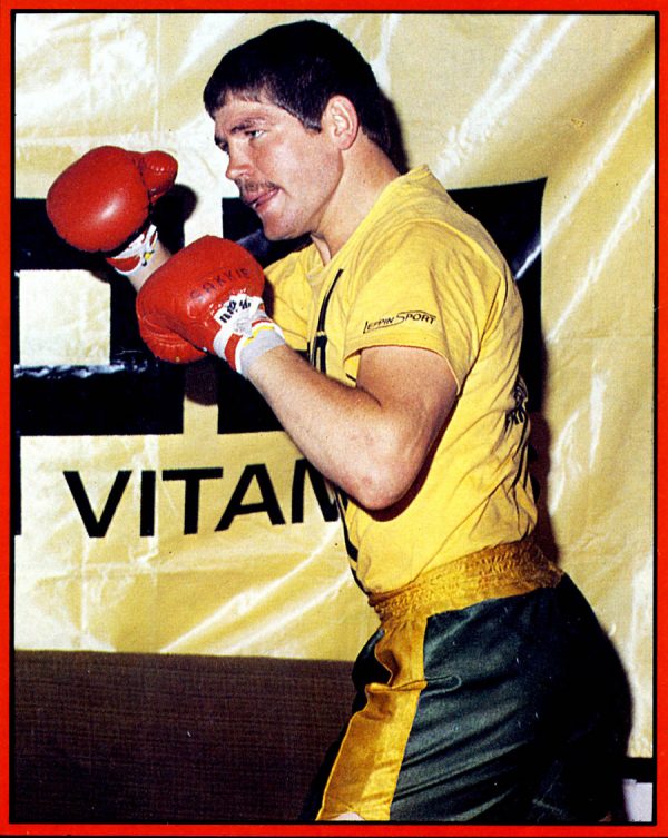 Sakkie Horn Light Heavyweight Champion 1986 - African Ring