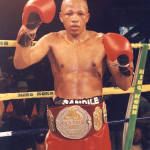 Sandile Sbandla SA Bantamweigh Champion 1998 - African Ring