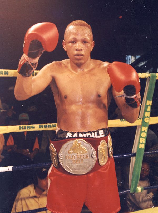 Sandile Sbandla SA Bantamweigh Champion 1998 - African Ring