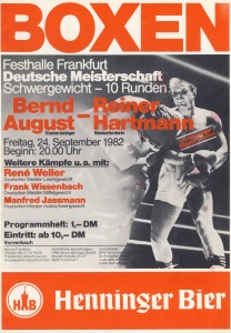 Bernd August vs Reiner Hartmann - African Ring