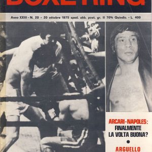 Boxe Ring October 1975 - African Ring