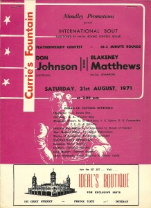 Don Johnson vs Blakeney Matthews - African Ring