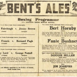 Fanie Bushney vs Bert Hornby - African Ring