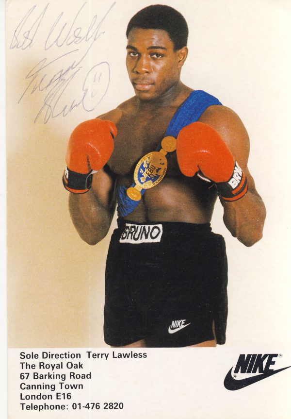 Frank Bruno - African Ring