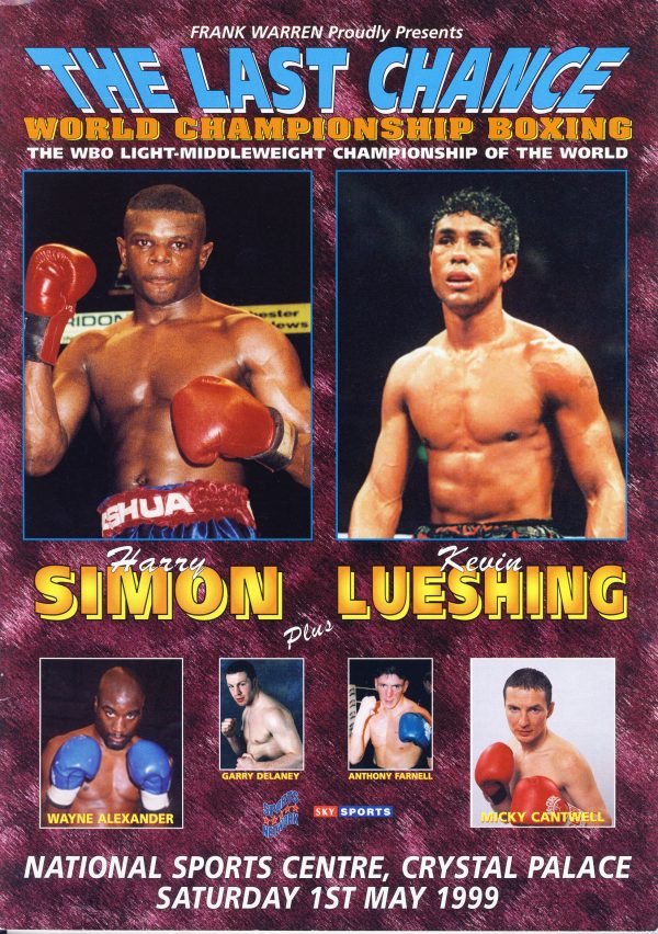 Harry Simon vs Kevin Lueshing - African Ring