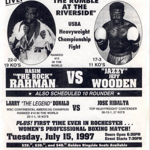 Hasim Hahman vs Jeff Wooden - African Ring