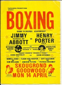 Jimmy Abbatt vs Henry Porter - African Ring