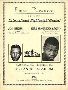 Joe Brown vs Joas - African Ring
