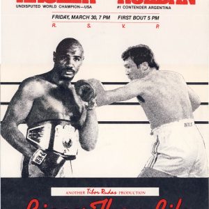 Marvelous Marvin Hagler vs Juan Domingo - African Ring