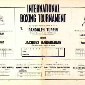 Randolph Turpin vs Jacques Hairabedi - African Ring