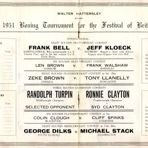 Randolph Turpin vs Ronnie Clayton - African Ring