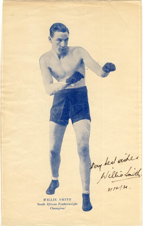 Willie Smith signed 1938