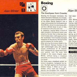 Alan Minter - African Ring