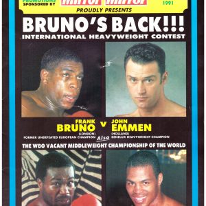 Frank Bruno vs Emmen - African Ring