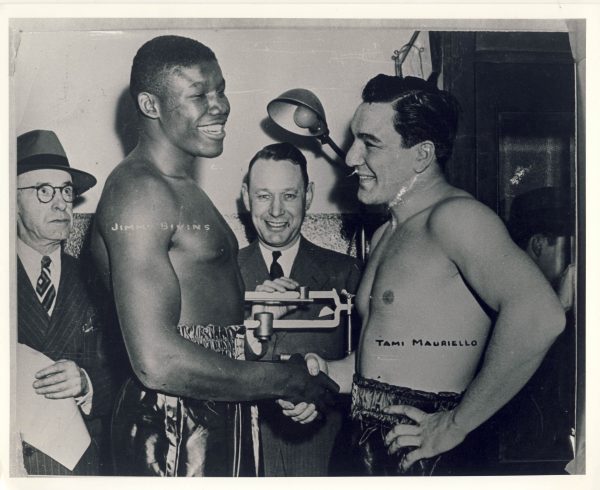 Jimmy Biffins vs Tami Mauriello - African Ring