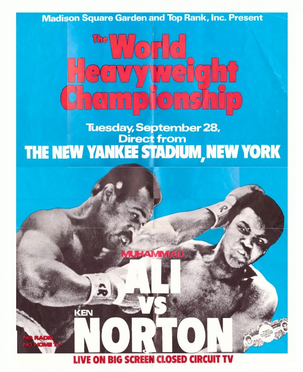 Muhammed Ali vs Norton Poster - African Ring