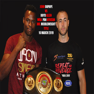 African Ring - John Bopape vs Boyd Allen