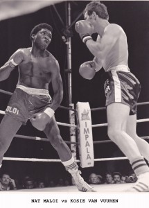 NAT MALOI VS KOSIE VAN VUUREN - African Ring