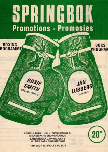 KOSIE SMITH VS JAN LUBBERS - African Ring