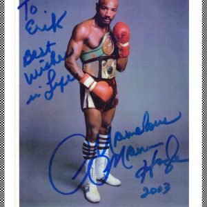 Marvelous Marvin Hagler - African Ring