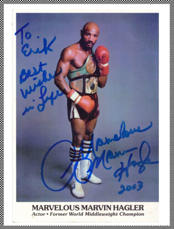 Marvelous Marvin Hagler - African Ring